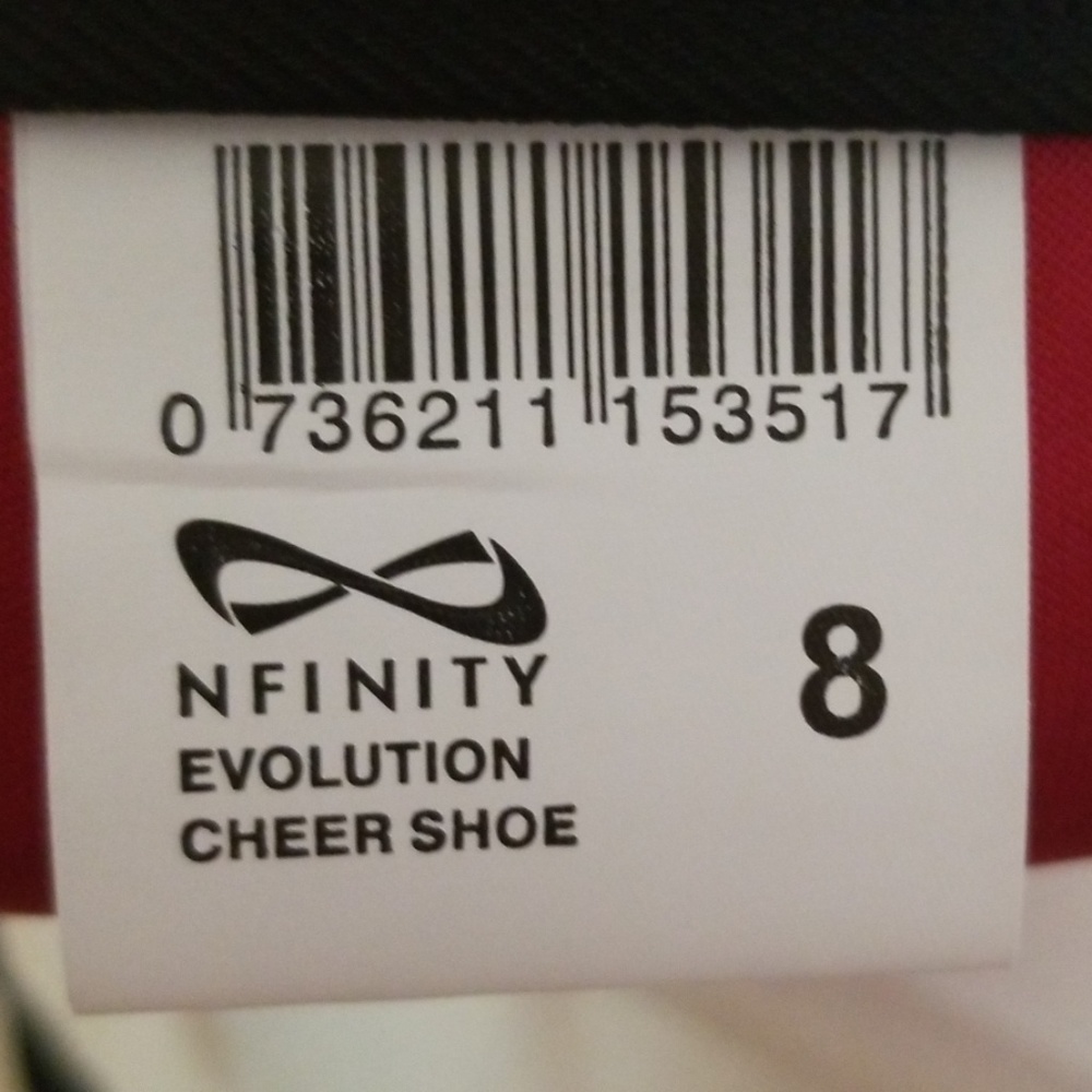 NFinity Evolution Cheer Shoes NWT